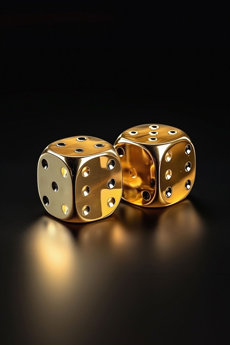 Sic Bo dice result showing three dice in transparent cage at orangtuaslot